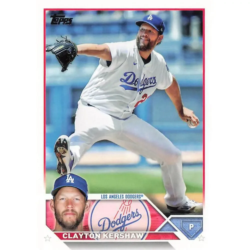 2023 Topps Clayton Kershaw #22 Los Angeles Dodgers